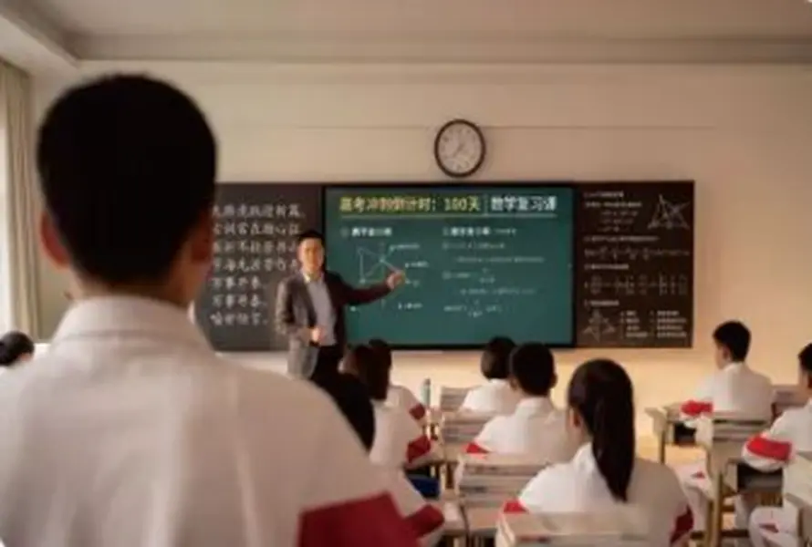 毛坦厂高补校园环境2